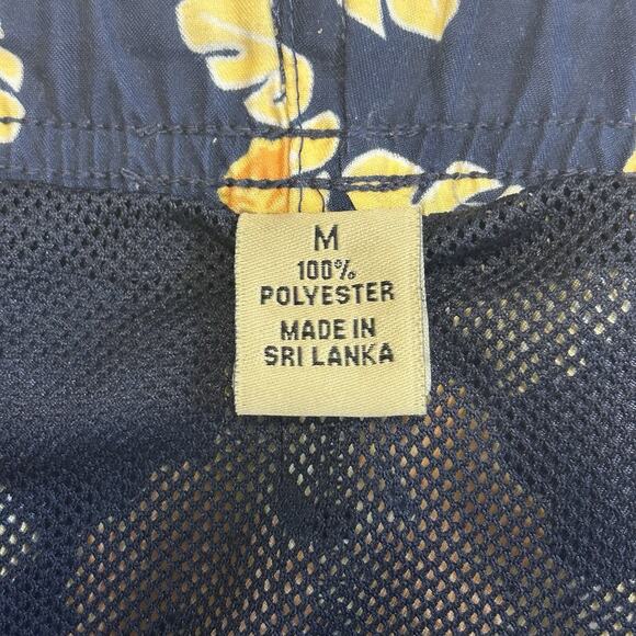 Pusser’s West Indies Men’s Swim Trunks MEDIUM Navy‎ Multi Floral - Picture 5 of 5